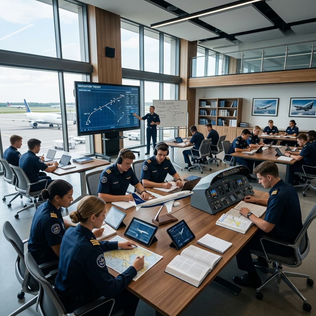 Ground school classroom